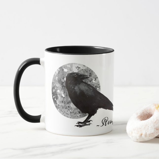 Mug Intelligent comme la boue des corbeaux (Avec donut)