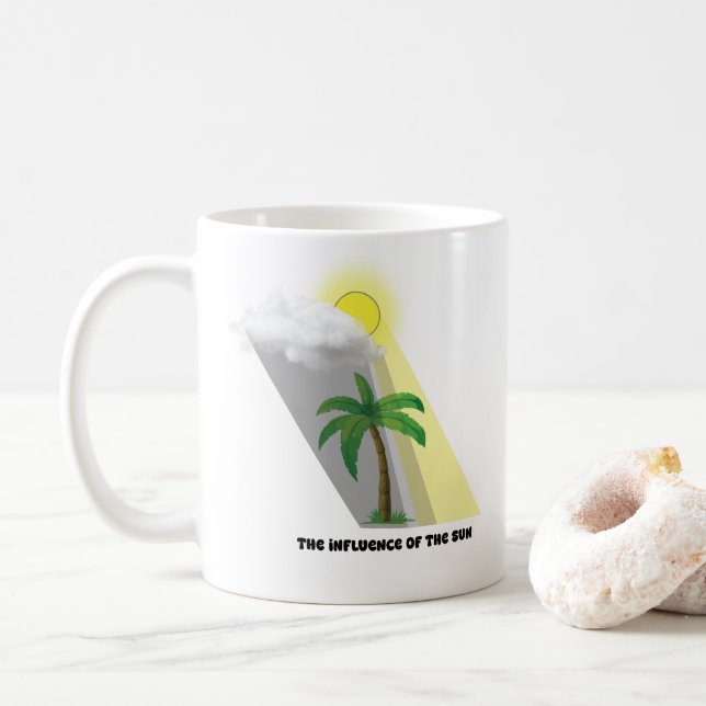 Mug Interaction entre la lumière du soleil et le nuage (Avec donut)