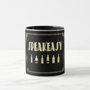 Mug Interdiction de l'art déco rugissant des années 20