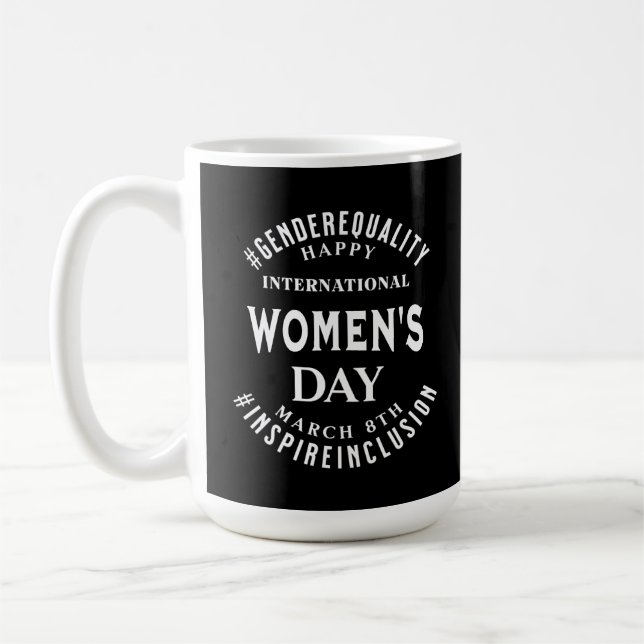 Mug International Women's Day | March 8th Equality (Gauche)