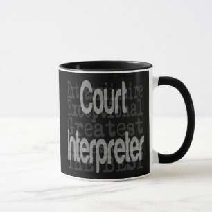 Mug Interprète du tribunal Extraordinaire