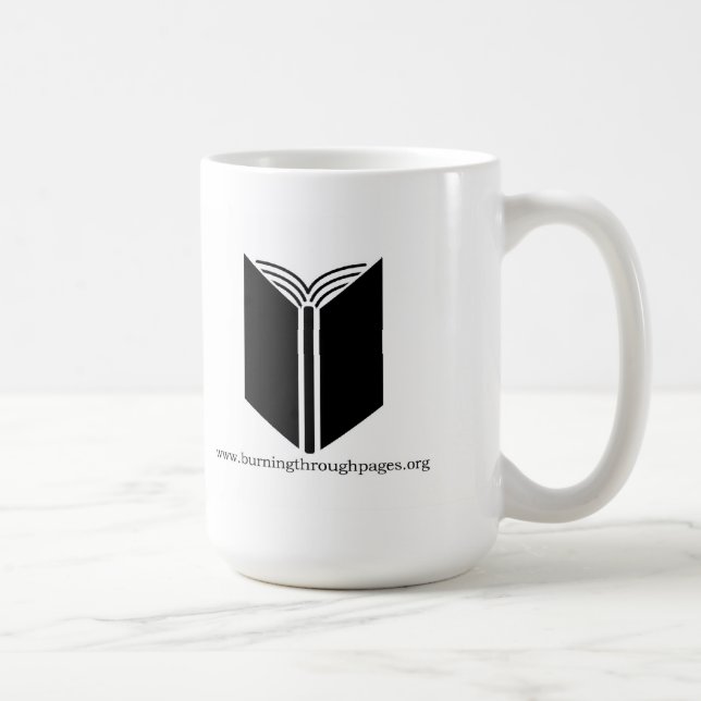 Mug Interrogez-moi au sujet des livres (Droite)