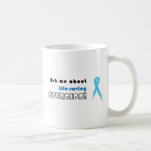 Mug Interrogez-moi au sujet des stéroïdes de sauveta