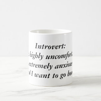 Mug Introvert : Powered by Silence & Caffeine