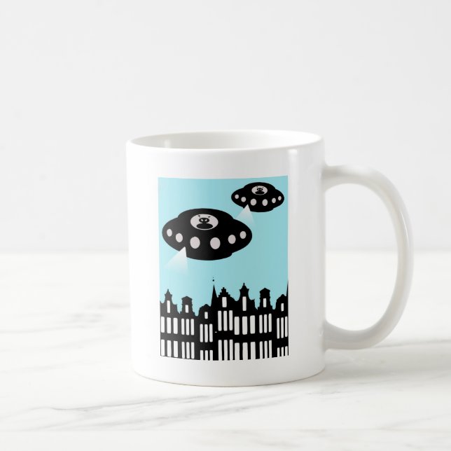 Mug Invasion Alien d'Amsterdam (Droite)