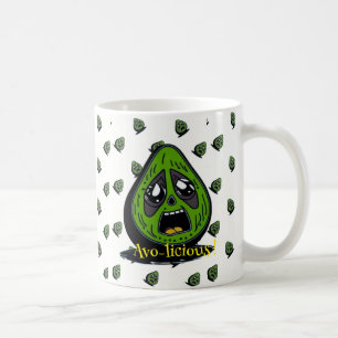 Mug Invitation face drôle Avocado