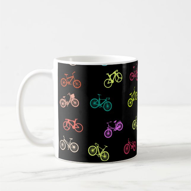 Mug Invitation motif à vélo (Gauche)