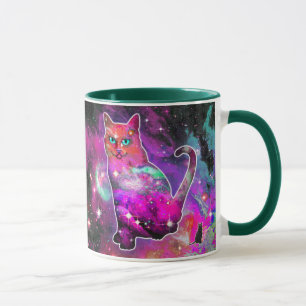Mug Iota de chat cosmique