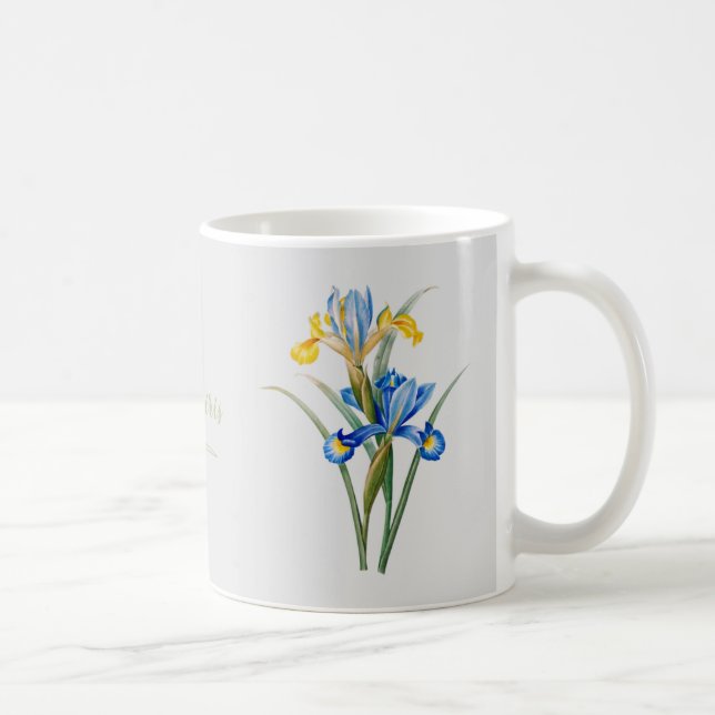 Mug Iris espagnol par Pierre-Joseph Redouté (Droite)