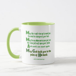 Mug Irish Blessing May the Road Rise to Meet You