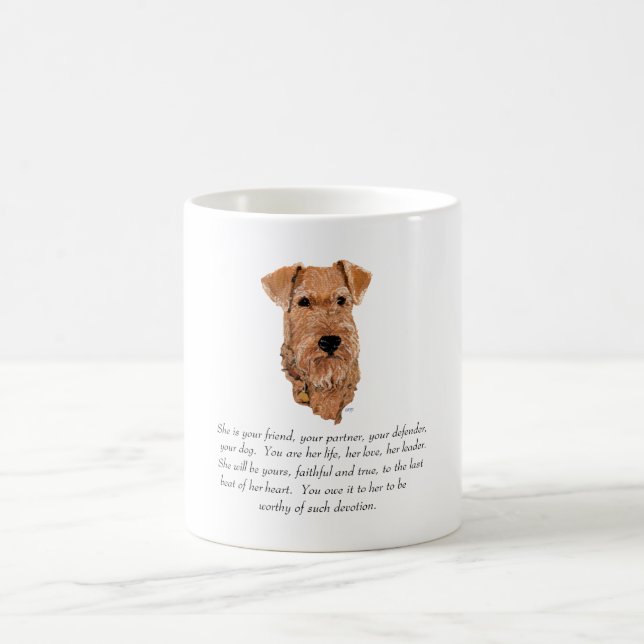 Mug Irish Terrier Keepsake (Centre)