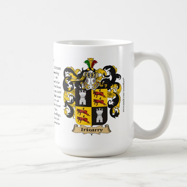 Mug Irizarry, l'origine, la signification et la crête (Droite)