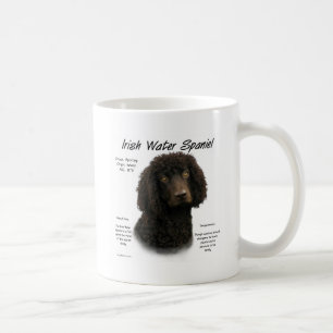 Mug Irlandais Water Spaniel Historique Design