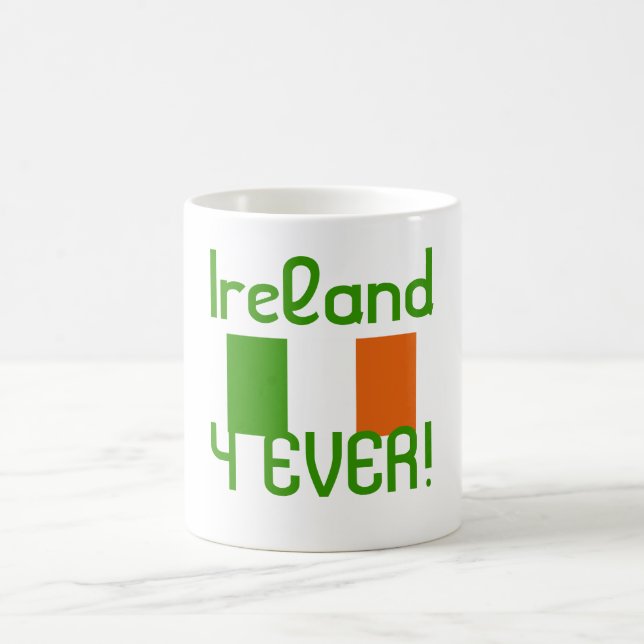 Mug Irlande 4 jamais/drapeau (Centre)