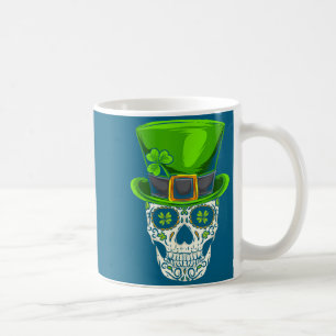 Mug Irlande Cadeau Trèfle Mexicain Irlandais Crâne Sai