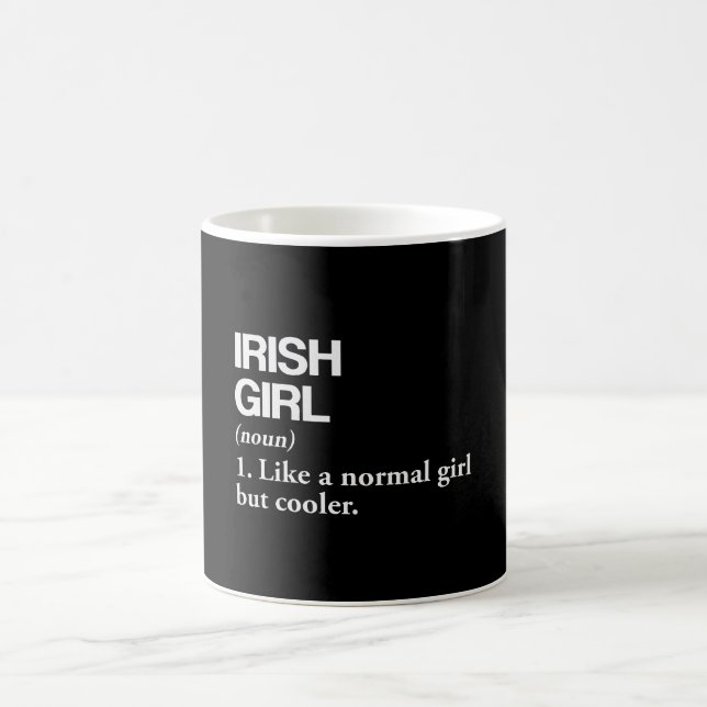 Mug Irlande Définition Irlande Drapeau Pays (Centre)