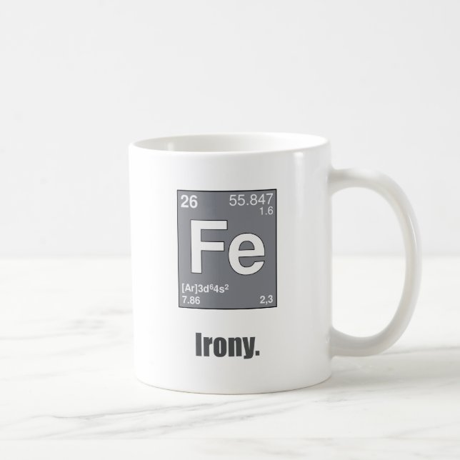 Mug Ironie (Droite)