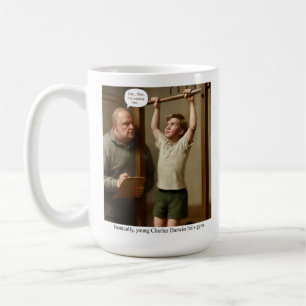 Mug Ironiquement, le jeune Charles Darwin échoue en gy