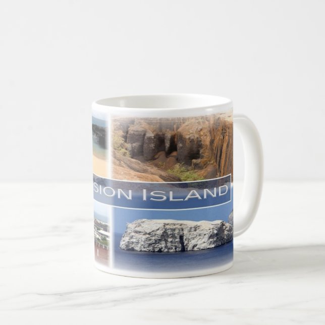 Mug IS Island - Ascension Island - (Devant droit)