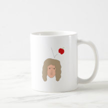 Isaac Newton Pomme Physique Science Humour