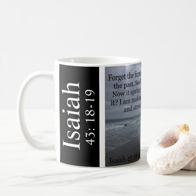 Mug Isaïe 43 (Avec donut)