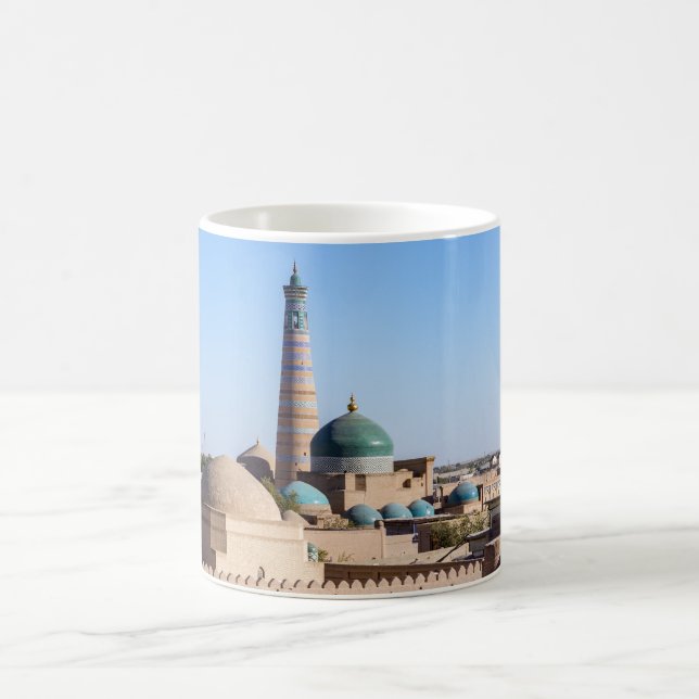 Mug Islam Khodja Minaret et mosquée - Khiva, Ouzbékist (Centre)