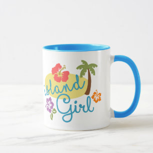 Mug Island Girl for Kitchen