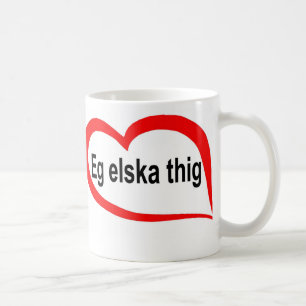 Mug Islandais je t'aime