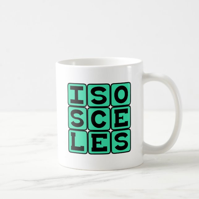 Mug Isocèle, Type de Triangle (Droite)