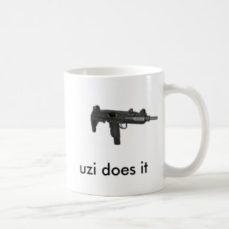 Mug israeli-UZI-9mm, uzi le fait