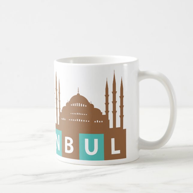 Mug Istanbul, Turquie (Droite)