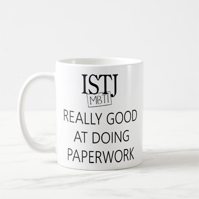 Mug ISTJ le devoir Fullfiller (Gauche)