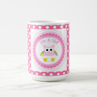 Mug/It ist ein Mädchen mit rosa Tupfen