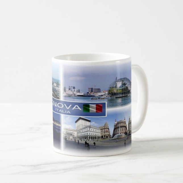 Mug IT Italia - Ligurie - Genova - (Devant droit)