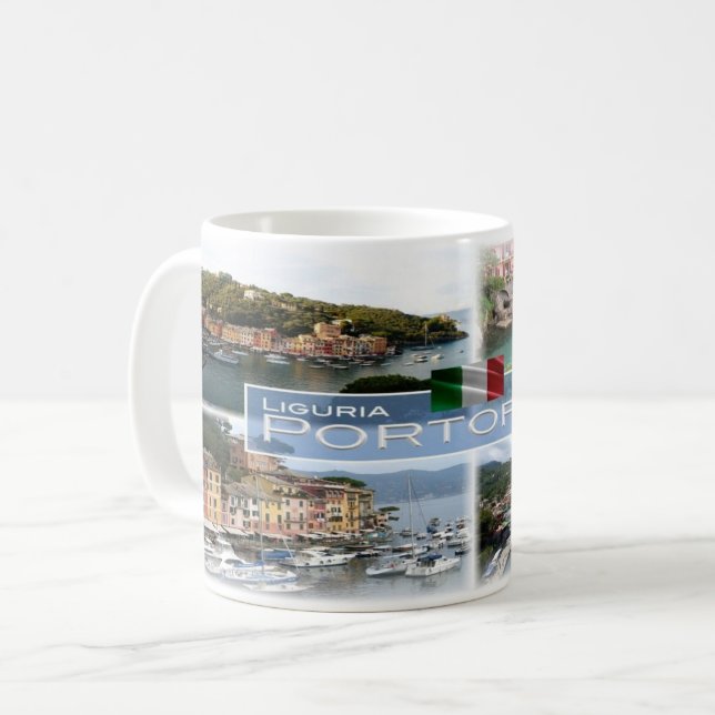 Mug IT Italie - Ligurie - Portofino - (Devant gauche)