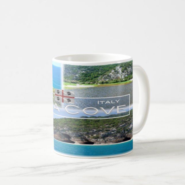 Mug IT - Italie - Sardaigne - Baunei - Cove Luna - (Devant droit)