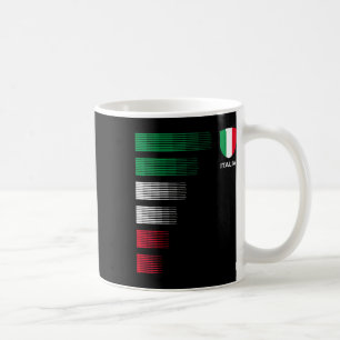 Mug Italia Drapeau Emblème - Fierté d'Ancêtre Italien 