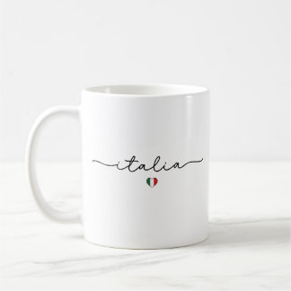 Mug Italia minimaliste Cute - Drapeau italien