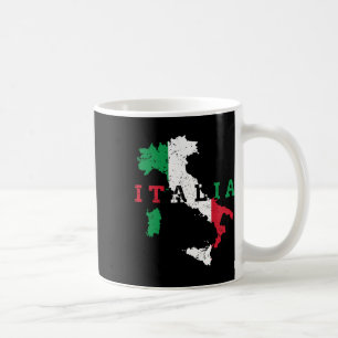 Mug Italie Carte italienne Drapeau Fierté Cadeau Patri
