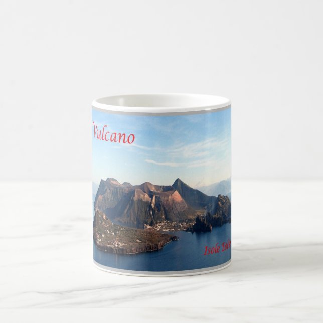 Mug Italie - Îles Éoliennes - Volcan Stromboli - (Centre)