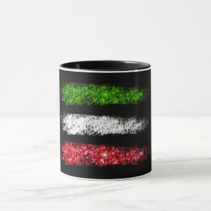Mug *~* ITALIE ITALIE Abstrait ITALIEN Simple Drapeau