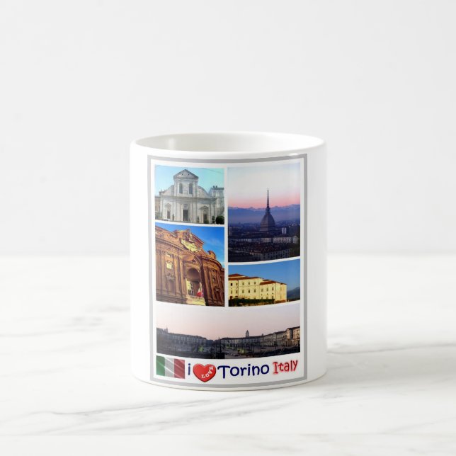 Mug Italie - Piémont - Torino - I Love - (Centre)
