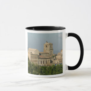 Mug Italie, Sicile, Enna, vue de la ville depuis Rocca