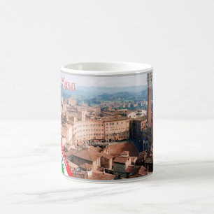 Mug Italie - Toscane - Sienne - Piazza Del Campo -