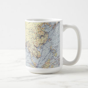 Mug Itinéraires commerciaux commerciaux   l'Asie du