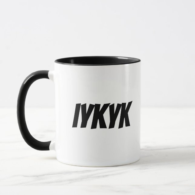 Mug IYKYK (si vous connaissez) (Gauche)