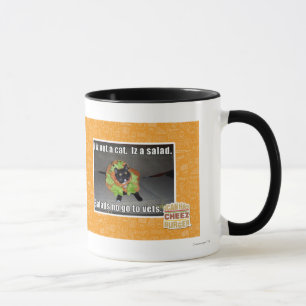 Mug Iz I pas un chat. Iz une salade