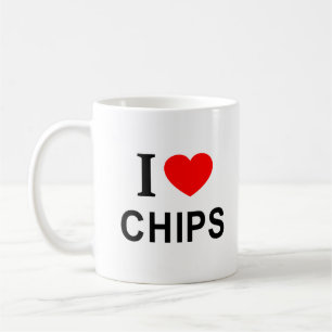 MUG J'❤️ LES CHEVAUX J'AIME LES CHIPS JE LES CHEVAUX D