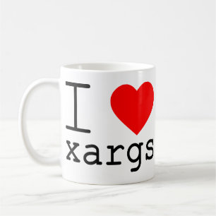 Mug J'❤️ xargs