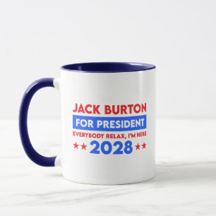 Mug Jack Burton Pour Président 2028